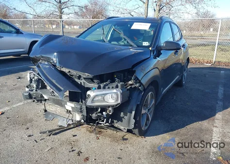 2020 Hyundai Kona Limited из США, поврежденный, VIN KM8K3CA58LU514974